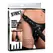 XR Brands strap-on pojas sistem sa tri silikonska dodatka, podesiv