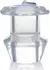 XR Brands Clear Hollow Intimate Dilator Plug Extra Large 4.1in TPE