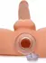 XR Brands Ass Bung Medium Clear Hollow Dilator with Removable Plug