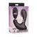 XR Brands Master Series Inflatable Prostate Massager with Remote, Black