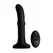 XR Brands Sliding Shaft Silicone Model with Remote Control, Black