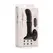 XR Brands Sliding Shaft Silicone Model with Remote Control, Black