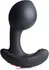XR Brands Silicone Inflatable Prostate Massager with Vibration Black