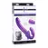 XR Brands Revolver Vibrating Strapless Strap-On, Thick Design, Black