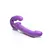 XR Brands Revolver Vibrating Strapless Strap-On, Thick Design, Black