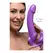 XR Brands Revolver Vibrating Strapless Strap-On, Thick Design, Black