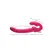 XR Brands Revolver Slim Vibrirajući Strapless Sistem, Crna, Velika