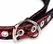 XR Brands Full Bloom Silicone Ball Gag Red-Black Rose Adjustable Strap