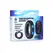XR Brands Silicone Vibrating Ring Remote Control Black Waterproof USB