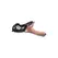 Master Series Hollow Silikonski Strap-On Pojas Svetli 25,6 cm