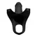 Master Series Hollow Silikonski Strap-On Pojas Svetli 25,6 cm Podesivi