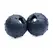 XR Brands Dragon's Orbs Silikonski Magnetni Set Sfera, Crni, 2 kom