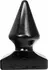 All Black Model 21,5 cm Silikonski Intimni Čep sa Žljebovima