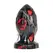 All Black 0719 Intimni Plug 12 cm - Duboki Žljeb, Glatka Tekstura, Crna