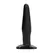 All Black AB68 Kompaktni Intimni Plug 12 cm Oblik Svemirskog Broda