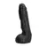 All Black 052 Intimni Model, Površina sa Venama, 22 cm, Crna