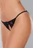 Dreamgirl Lace Open-Front Panty with Elastic Bands, Universal Size