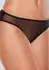 Dreamgirl Open-Front Mesh Panty One Size - Elegant Lace Back Design