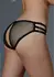 Baci Lingerie Tease Me Podesive Gaćice Crna Jedna Veličina