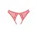 Coquette Mirabelle Lace Mesh Panty with Peekaboo Accents One Size