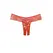 Chiqui Love All-Lace Crotchless Thong - One Size, Crni čipkasti dizajn