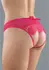 Expose Sheer Mesh Lace Panty sa Mašnom One Size Pink