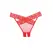 Dreamgirl Desire Panty Sheer Lace Crotchless One Size Crna