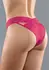 Dreamgirl Sheer Lace Crotchless Panty One Size - Elegant Eyelash Design