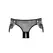 Lavish Eyelash Lace Mesh Panties Open Design One Size