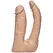 Doc Johnson Naturals Dual Attachment Vibrirajuća Intimna Mašina 13 cm Bež