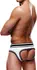 Prowler Open Brief XS Dvobojni White/Black Bezleđno Donje Rublje