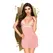 Penthouse Bedtime Story L/XL Elegantni mrežasti bodi, crna