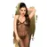 Penthouse Love On Fire L/XL Elegantni čipkani bodi, crna