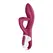 Satisfyer Embrace Me Dvostruki motor Fleksibilni silikonski vibrator Pink