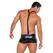 Rene Rofe Wetlook Suspender Shorts One Size - Glossy Finish, Adjustable Straps