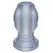 Doc Johnson The Hollow Intimate Tunnel Plug Black 1” Silicone