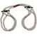 Kink by Doc Johnson Bind & Tie Hemp Cuffs - Adjustable Natural Fiber Restraints