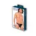 Allure Wetlook Thong Snap Front One Size - Shiny Black Finish
