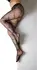 Kix'ies A Serija crne mrežaste hulahopke sa uzorkom slepih miševa, puni struk