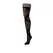 Kix'ies Jackie Thigh High Stockings C Black No-Slip Grip