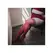 Kix'ies Monica Thigh-High Stockings Red with Black Seam Size B
