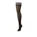 Kix'ies Anna Thigh-High Stockings B Size Black Diamond Pattern