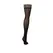 Kix'ies Lois Thigh-High Stockings B Black - No-Slip Silicone Band