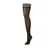 Kix'ies Ally Thigh-Highs C Black - Retro Polka Dot Stay-Up Stockings