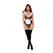 Leg Avenue Maid Style Lace Teddy Set with Hat and Ribbon, One Size