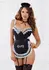 Dreamgirl French Maid Teddy with Apron & Headband One Size