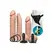 Doc Johnson Vac-U-Lock Dual Density ULTRASKYN Advanced Toy Set 8-10”