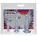 Doc Johnson Crystal Jellies Anal Trainer Kit Clear 3-Piece Set