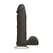 Doc Johnson ULTRASKYN 20cm Intimate Model with Suction Cup Chocolate