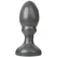 American Bombshell Little Boy Plug Large Tapered Shape Black 13 cm